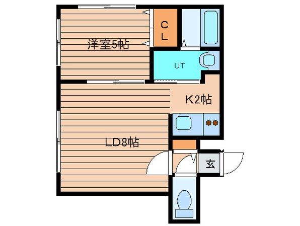 プリマクラッセ環状通東の物件間取画像